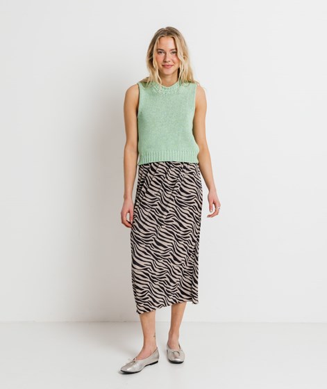 KAUF DICH GLÜCKLICH Rock Zebra aus recyceltem Polyester