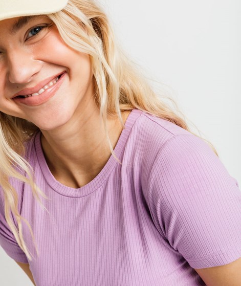 KAUF DICH GLÜCKLICH T-Shirt helles Lila aus Viskose (LENZING&trade; ECOVERO&trade;)