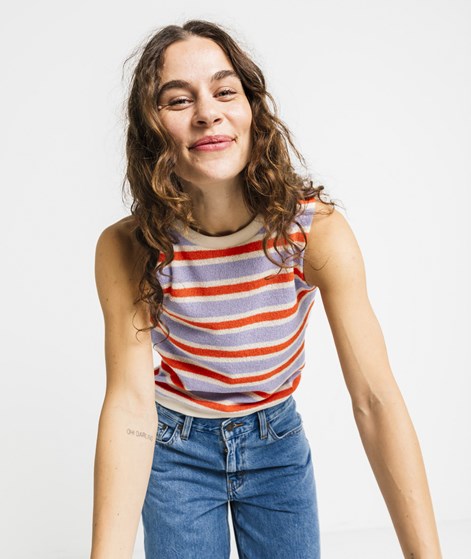 KAUF DICH GLÜCKLICH Top gestreift