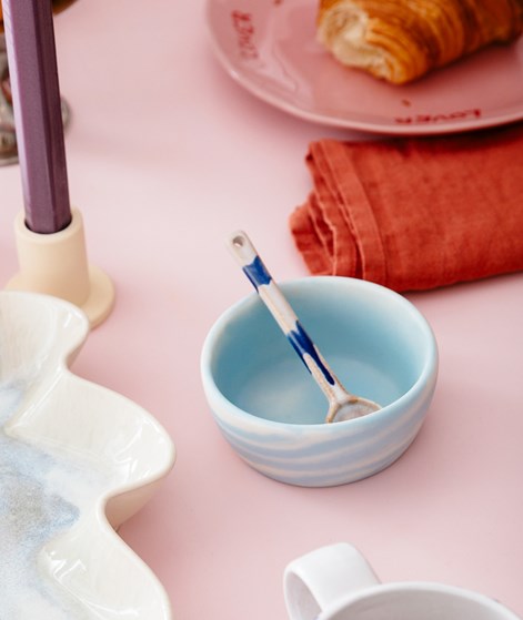 HKLIVING Patio Schüssel Hellblau