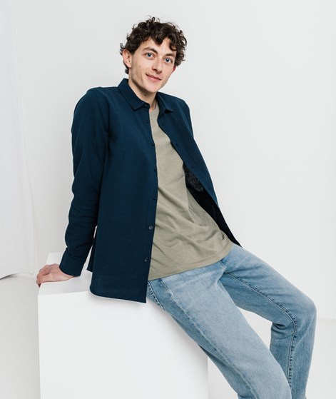 KAUF DICH GLÜCKLICH Hemd Dunkelblau