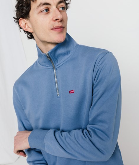 LEVI`S® Original HM 1/4 Zip Sweater Blau