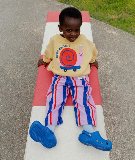 KAUF DICH GLÜCKLICH KIDS Hose gestreift aus Bio-Baumwolle