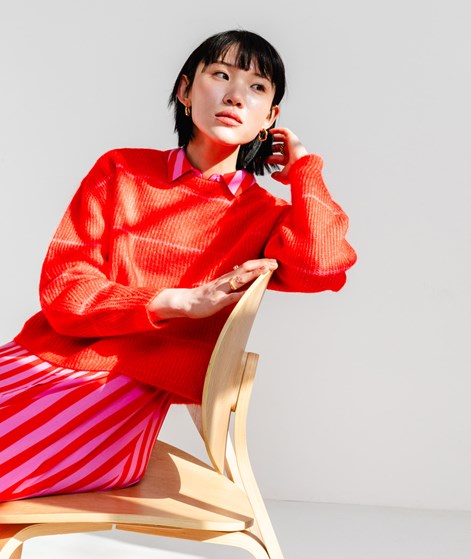 MSCH COPENHAGEN MSCHEthana Nenaya Pullover Rot
