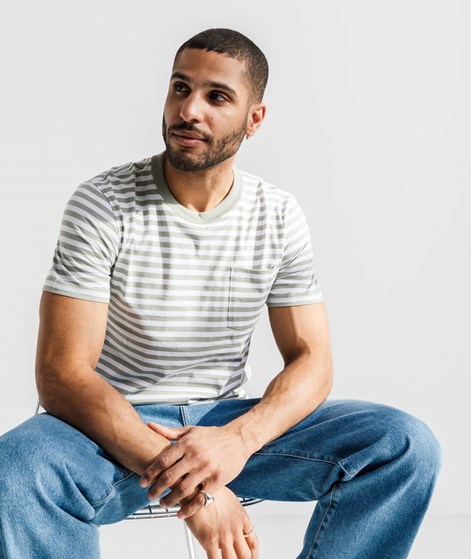 ARMEDANGELS Maarkos Pocket Stripes T-Shirt