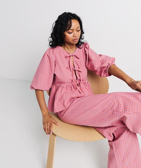 KAUF DICH GLÜCKLICH Bluse kariert