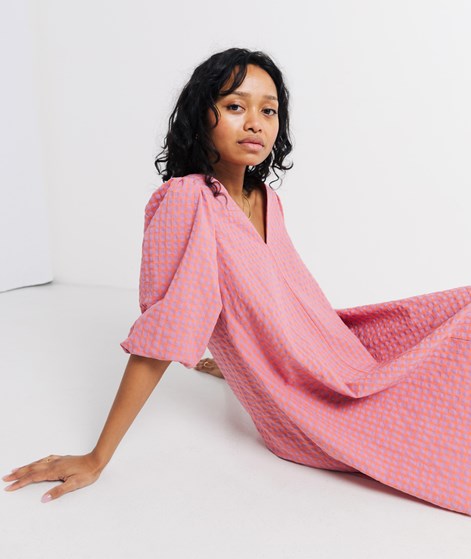 KAUF DICH GLÜCKLICH Kleid kariert