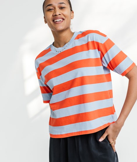 KAUF DICH GLÜCKLICH T-Shirt gestreift aus Bio-Baumwolle