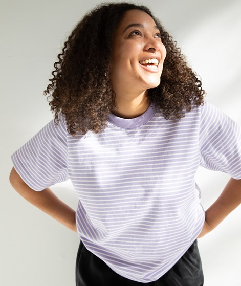 DARIADÉH Ida T-Shirt Lila gestreift