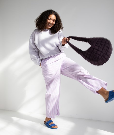 DARIADÉH Polly Rosa Hose gestreift