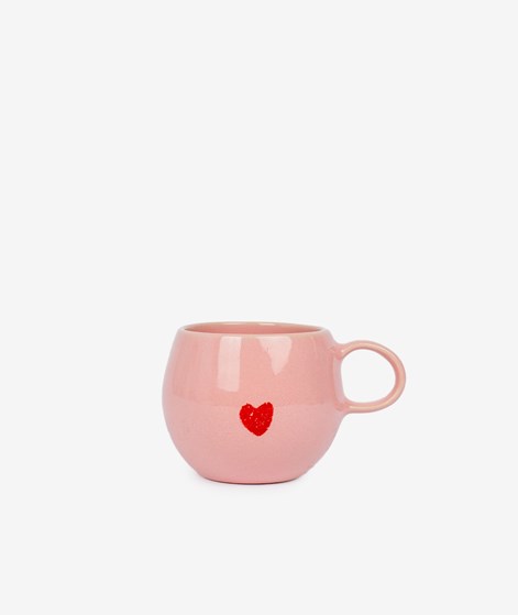 KAUF DICH GLÜCKLICH Mug Herz Rosa