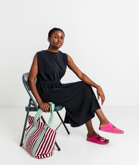 KAUF DICH GLÜCKLICH Kleid Schwarz aus Modal (TENCEL&trade;)