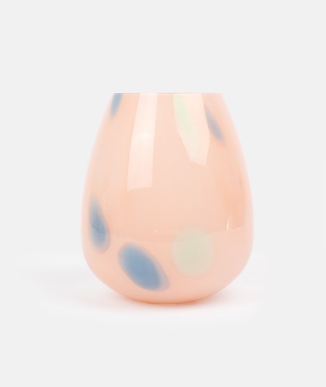 YUKU Vase Rosa (17x17x19,5cm) gefleckt