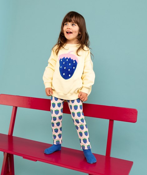 KDG X JULIA KNÖRNSCHILD KIDS Leggings Erdbeere aus Bio-Baumwolle