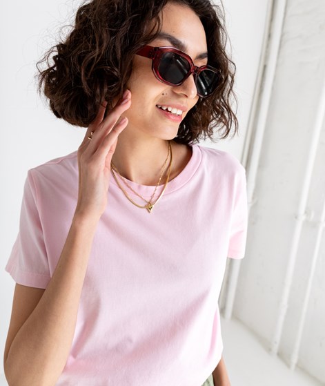 KAUF DICH GLÜCKLICH T-Shirt French Fries Rosa aus Bio-Baumwolle