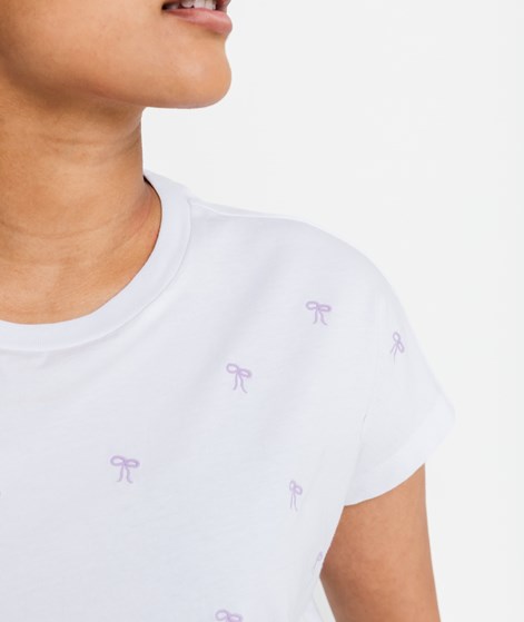 KAUF DICH GLÜCKLICH T-Shirt Schleife aus Bio-Baumwolle