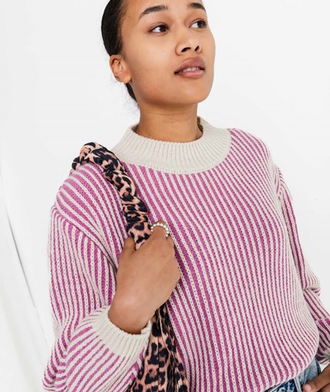 KAUF DICH GLÜCKLICH Pullover Pink Creme