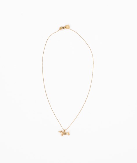 KAUF DICH GLÜCKLICH Dackel Kette Gold