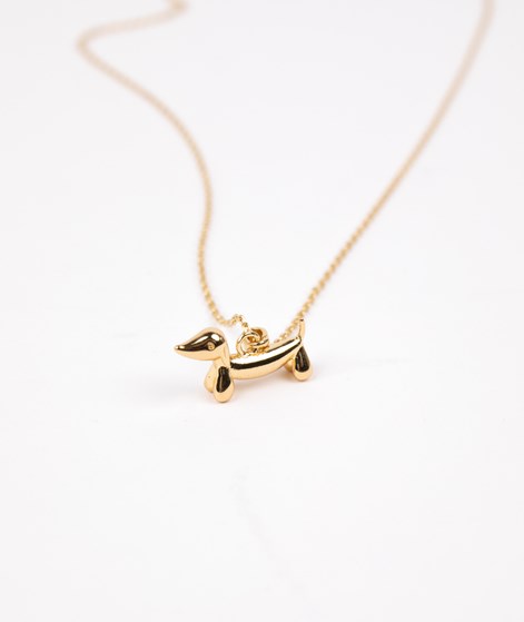 KAUF DICH GLÜCKLICH Dackel Kette Gold