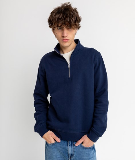 KAUF DICH GLÜCKLICH Sweater Half Zip aus Bio-Baumwolle