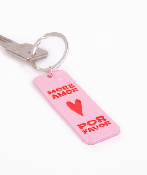 EBBA Schlüsselanhänger More Amor Por Favor Rosa