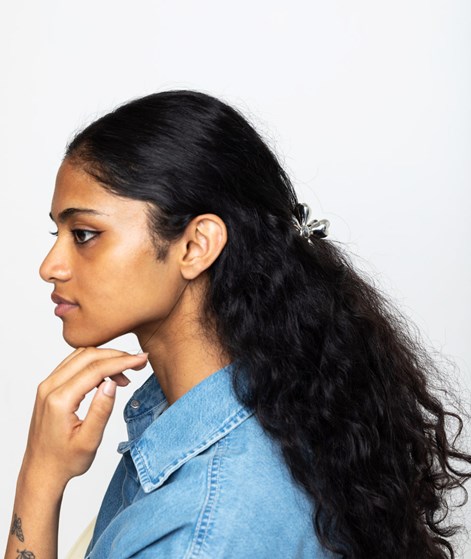 EBBA Haarclip Blume Silber