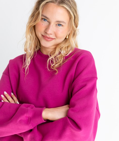 KAUF DICH GLÜCKLICH Sweater Beere aus Bio-Baumwolle