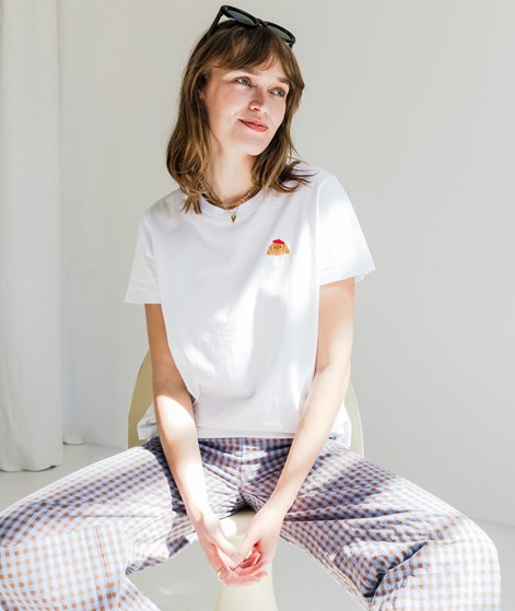 KAUF DICH GLÜCKLICH T-Shirt Croissant aus Bio-Baumwolle