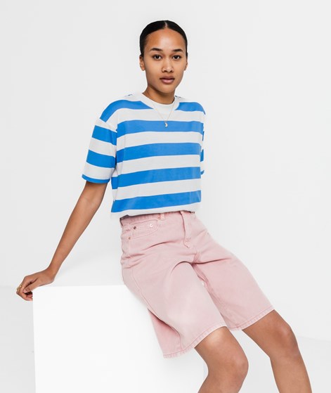 KAUF DICH GLÜCKLICH T-Shirt gestreift aus Bio-Baumwolle