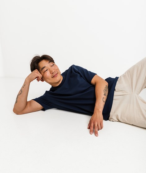 KAUF DICH GLÜCKLICH T-Shirt Dunkelblau