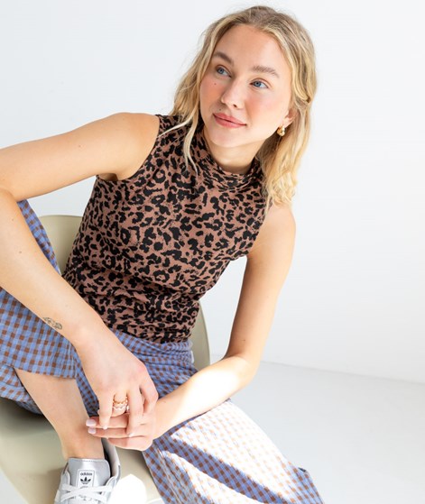 KAUF DICH GLÜCKLICH Top Leo Print