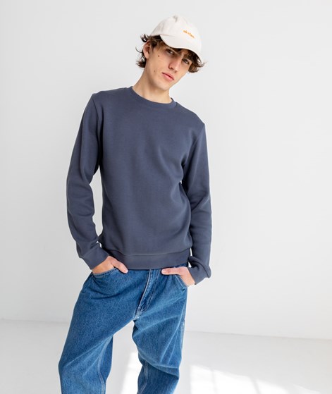 KAUF DICH GLÜCKLICH Sweater Dunkelgrau aus Bio-Baumwolle