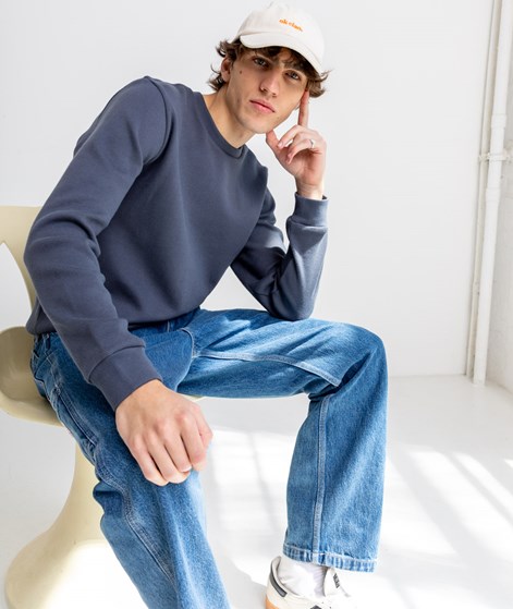 KAUF DICH GLÜCKLICH Sweater Dunkelgrau aus Bio-Baumwolle