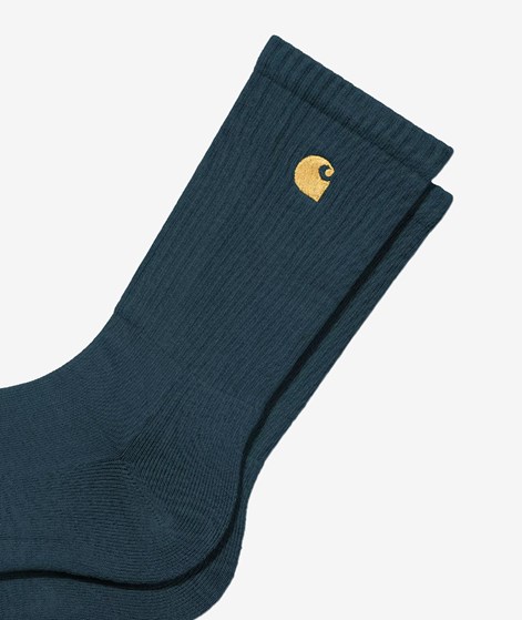 CARHARTT WIP Chase Socks Accessoire Petrolgrün