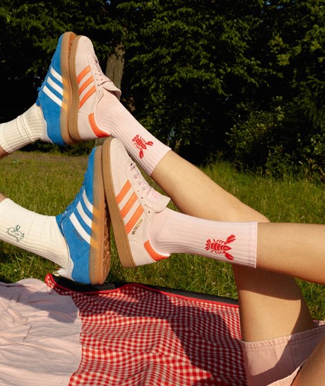 KAUF DICH GLÜCKLICH Tennissocke Lobster (Gr. 36-41) aus Bio-Baumwolle