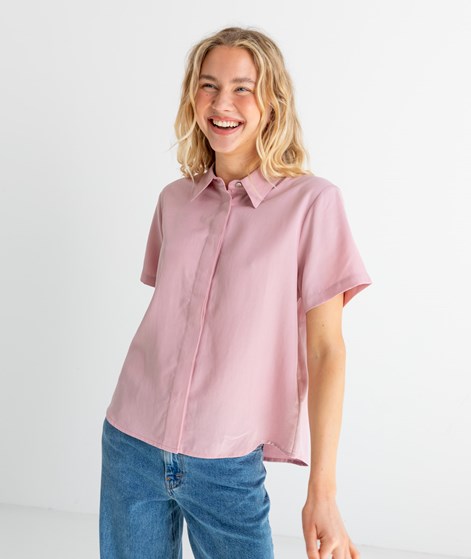 KAUF DICH GLÜCKLICH Bluse Rosa aus Lyocell (TENCEL&trade;)
