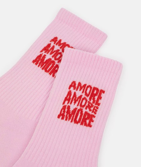 KAUF DICH GLÜCKLICH Tennissocke Amore (Gr. 36-41) aus Bio-Baumwolle