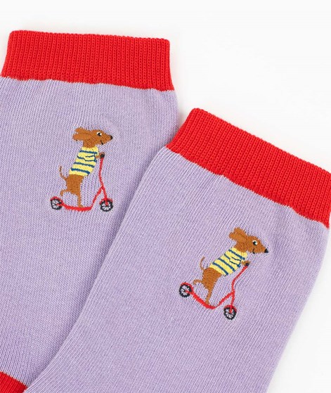 KAUF DICH GLÜCKLICH Socke Dackel aus Bio-Baumwolle