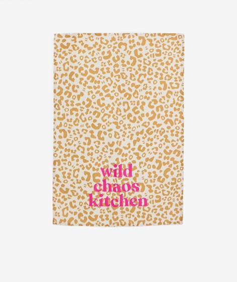 KAUF DICH GLÜCKLICH Küchentuch Wild Chaos Kitchen aus Bio-Baumwolle