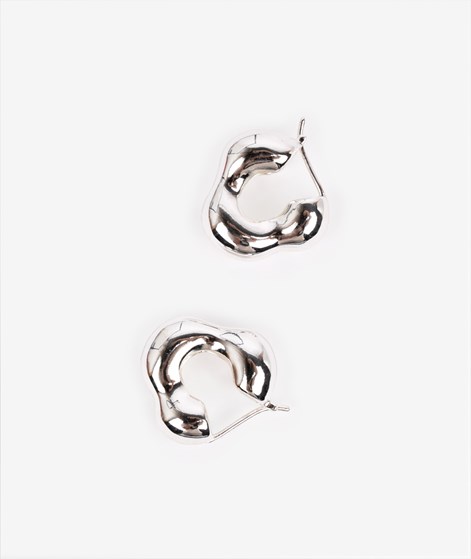KAUF DICH GLÜCKLICH Kleine Chunky Ohrringe Silber