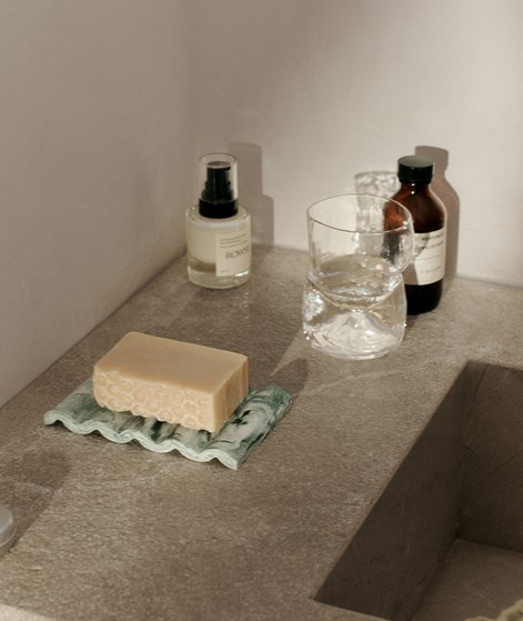 FERM LIVING Mist Seifenschale Grün