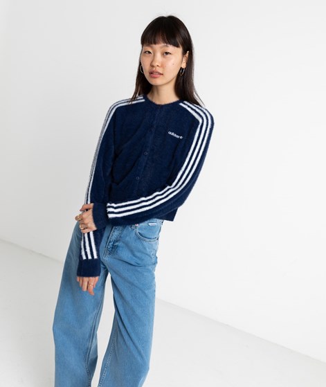 ADIDAS Fluffy Cardigan Blau