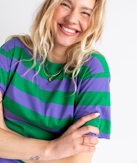 KAUF DICH GLÜCKLICH T-Shirt gestreift aus Bio-Baumwolle