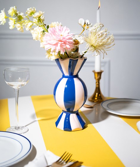 DOIY Funfair Vase mehrfarbig Bonbonform