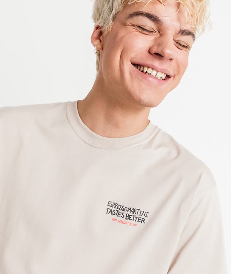 ON VACATION Espresso T-Shirt Beige