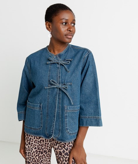 GLOBAL FUNK Maloa-G Bluse Blau