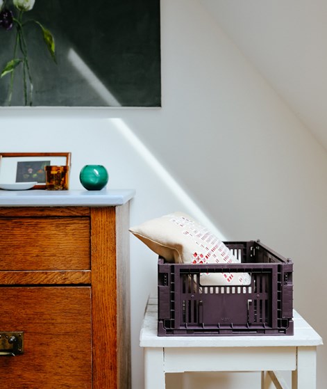 HAY Colour Crate Medium Box Bordeauxrot (14 x 26,5 x 34,5)