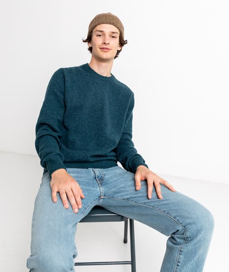 KAUF DICH GLÜCKLICH Pullover Petrol