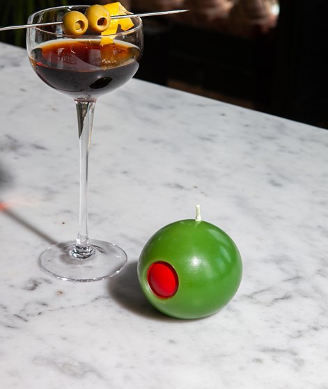 DOIY Olivia Kerze Grün