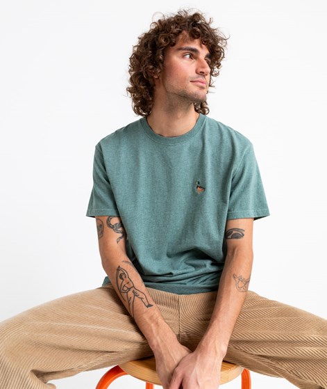 REVOLUTION Loose T-Shirt Grün